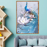 Peacock Full Drill DIY Diamond Painting