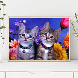 Cats-Full Drill Diamond Painting