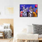 Cats-Full Drill Diamond Painting