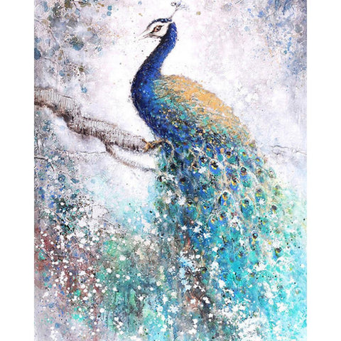 Peacock Full Drill DIY Diamond Painting