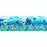 Sea World Fish - Full Drill Round Drill Painting - 80x30cm