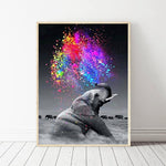 Walking Elephant-Full Drill Diamond Painting Kit