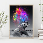 Walking Elephant-Full Drill Diamond Painting Kit