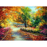 Autumn - Full Drill Round Drill Painting - 50x38cm