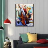 Musical Instruments-Full Drill Diamond Painting