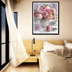 5D DIY Full Drill Diamond Painting Warm Flowers Kit