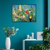 5D DIY Full Drill Diamond Painting Magpie