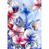 Flower Butterfly DIY Full Drill Diamond Painting