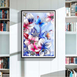 Flower Butterfly DIY Full Drill Diamond Painting