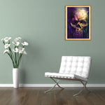 Fearful Skull-Full Drill Diamond Painting