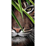 Tiger - Full Drill Round Drill Painting - 85x45cm