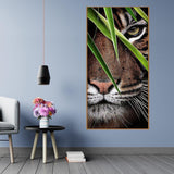 Tiger - Full Drill Round Drill Painting - 85x45cm