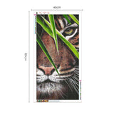 Tiger - Full Drill Round Drill Painting - 85x45cm