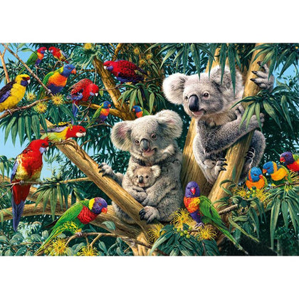 Koala-（40X30cm）-Full Drill Round Drill-Diamond Painting