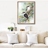 Kookaburras-50x70cm Full Drill Round Drill Diamond Painting-preorder(10 days preparing)