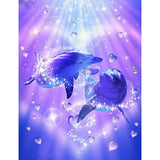 Dolphin Love-Full Drill Diamond Painting