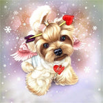 Cute Dog-Full Drill Diamond Painting