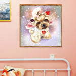 Cute Dog-Full Drill Diamond Painting