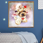 Cute Dog-Full Drill Diamond Painting