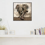 Elephant Animal-Full Drill Diamond Painting