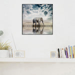 Elephant Animal-Full Drill Diamond Painting