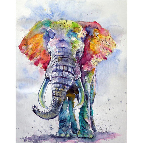 Elephant Full Drill-Diamond Painting