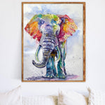 Elephant Full Drill-Diamond Painting