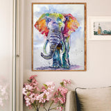 Elephant Full Drill-Diamond Painting