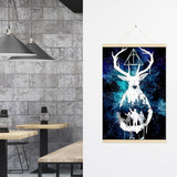 Hanging Deer - Full Drill Round Drill - 40x60cm