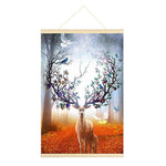 Hanging Deer - Full Drill Round Drill - 40x60cm