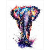 Hanging Elephant - Full Drill Round Drill - 40x60cm