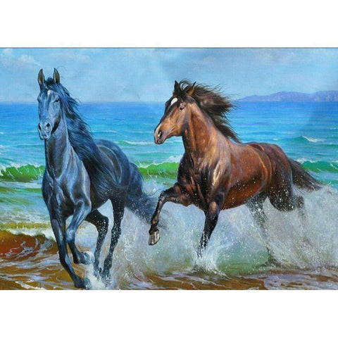 Horse-Full Drill Diamond Painting