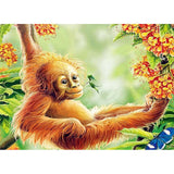 Monkey-Full Drill Diamond Painting