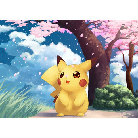 Pikachu Pokemon - Full Drill BRICOLAGE Diamond Painting