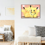 Pikachu Pokemon - Full Drill BRICOLAGE Diamond Painting