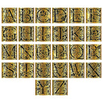 24 Alphabet-Diamond Sticker