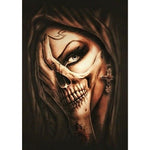 Skull Beauty 5D Full Drill Diamond Painting