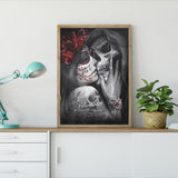 Skull Beauty 5D Full Drill Diamond Painting