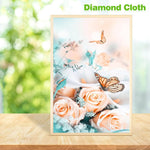 Flower Butterfly 5D Full Drill Diamond Painting