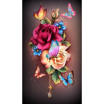 Flower Butterfly 5D Full Drill Diamond Painting