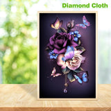 Flower Butterfly（30X48cm ）-Full Drill Round Drill-Diamond Painting