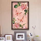 Flower Butterfly 5D Full Drill Diamond Painting