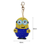 4pcs Minions DIY Keychain