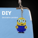 4pcs Minions DIY Keychain