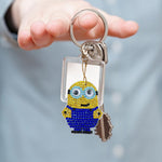 4pcs Minions DIY Keychain