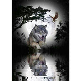 Wolf-Full Drill Diamond Painting