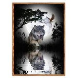 Wolf-Full Drill Diamond Painting