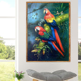 Parrot-Full Drill Diamond Painting