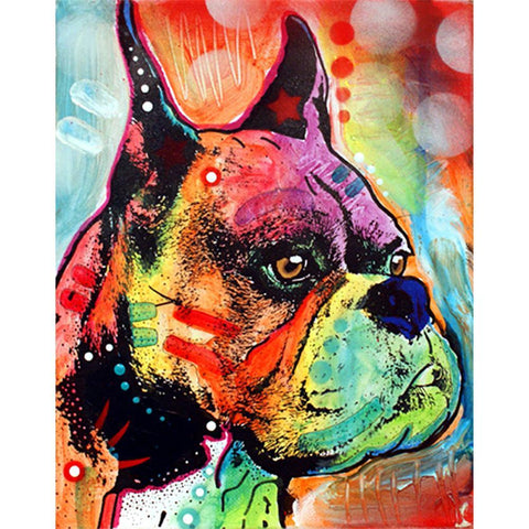 Dog Full Drill-Diamond Painting