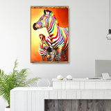 Zebra  Square full Drill-Diamond Painting